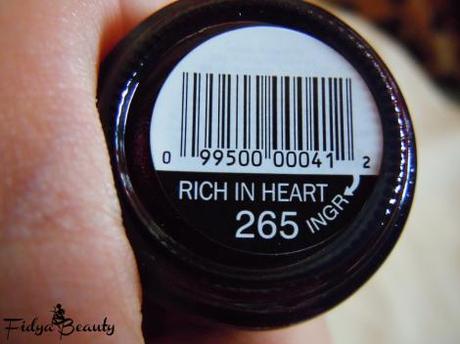 Rich in Heart di Sinful Color (distribuita da Revlon)