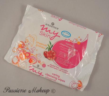 essence my skin caring cleansing wipes