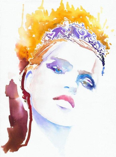 Cate Parr: amazing watercolor painting!