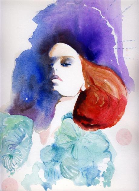 Cate Parr: amazing watercolor painting!