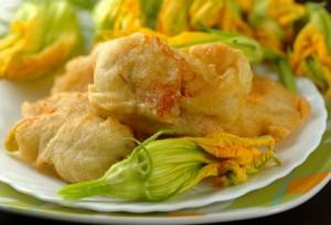 Fiori di zucca fritti ricetta