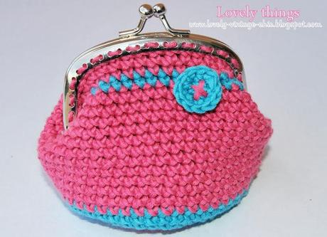 Coin purse crochet