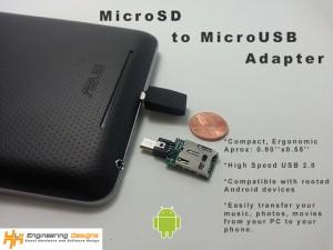 Nexus 7: Un adattatore microSD per compensare la mancanza dello slot di espansione di memoria