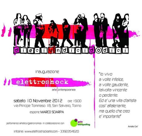 Inaugurazione di Elettroshock artecontemporanea