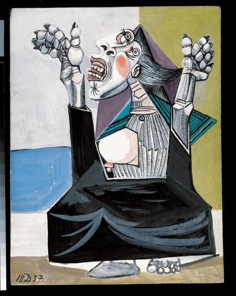 Pablo Picasso - La suppliante una immagine di Pablo Picasso La suppliante 620x778 su Picasso a Palazzo Reale: Capolavori in Mostra