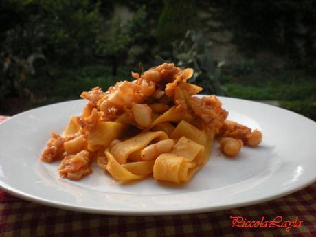 Pappardelle con Verza e Cannellini