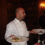 Gianni Gerratana e i cavatelli al pistacchio con maccu e pancetta croccante Gianni Gerratana e i cavatelli al pistacchio con maccu e pancetta croccante
