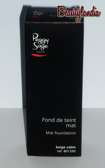 PEGGY SAGE - Swatch e Review Fondotinta Mat beige sable-