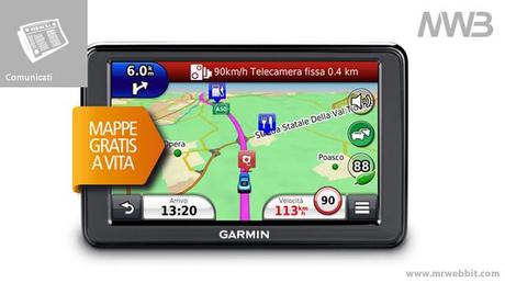 mappe gratuite a vita per i navigatori nuvi di garmin