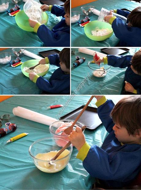 In cucina con Alessio ed i suoi biscotti per il coccodrillo!