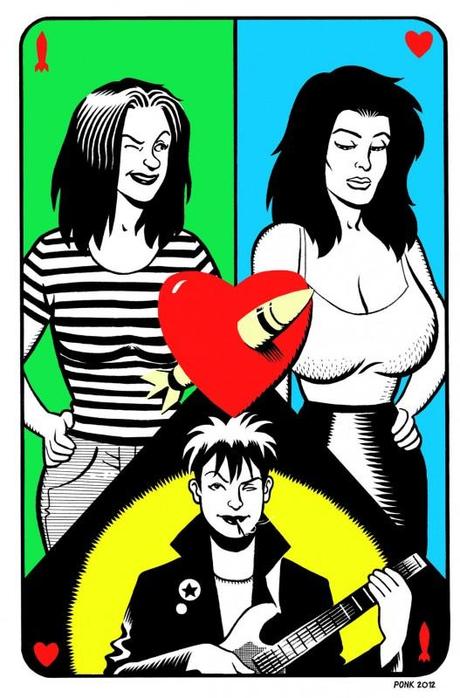 Sergio Ponchione e Love and Rockets: cuori infranti da razzi!