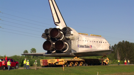 Qualche immagine dal rollover dello Shuttle Atlantis