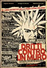 Italian hc punk Dritti contro un muro copertina