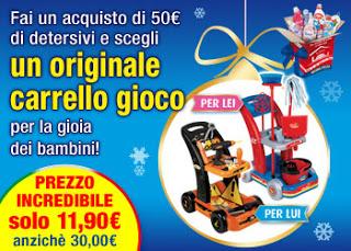 [www.gratisoquasi.com] Acquista Detersivi per la casa ed il bucato online e ricevi un gioco per  il tuo bimbo