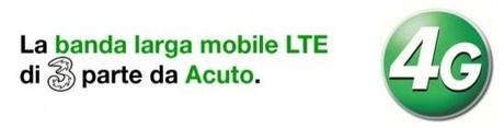 Anche l’operatore Tre Italia lancia la rete 4G LTE