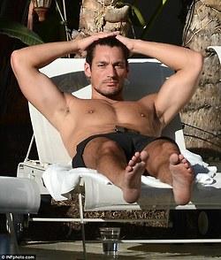 Holidays with David Gandy