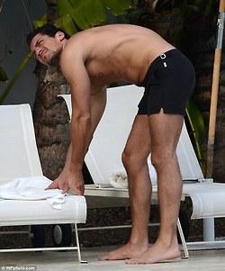 Holidays with David Gandy