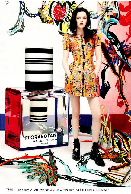 Kristen Stewart per Balenciaga con Flora Botanica