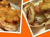 Cotolette pollo ripiene prosciutto cotto sottiletta