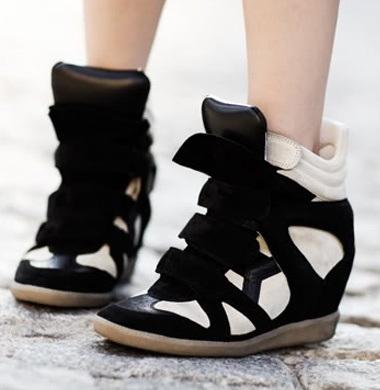 Tendenze autunno/inverno 2012: Sneakers con la zeppa