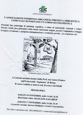 ENIGMISTICA: 2° lezione