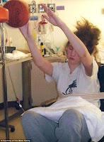 La ragazza che giocava a basket mentre era in coma