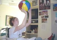 La ragazza che giocava a basket mentre era in coma