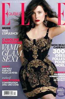 Caroline Dhavernas in Dolce & Gabbana su Elle Quebec