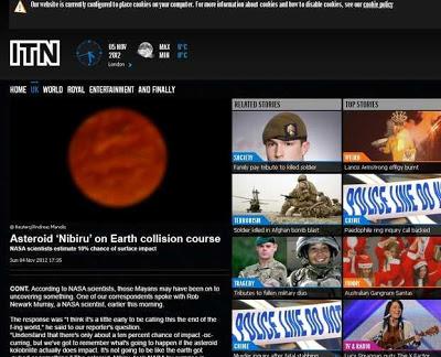 Asteroide dicembre 2012: l’annuncio della CNN