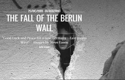Oggi cade il Muro di Berlino