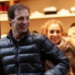 Massimiliano Allegri scherza con la figlia Valentina05
