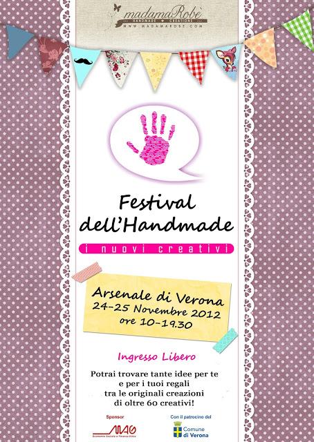 Festival dell'Handmade - I Nuovi Creativi, Verona 24-25 novembre 2012