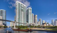 Brickell Skyline from the Miami River