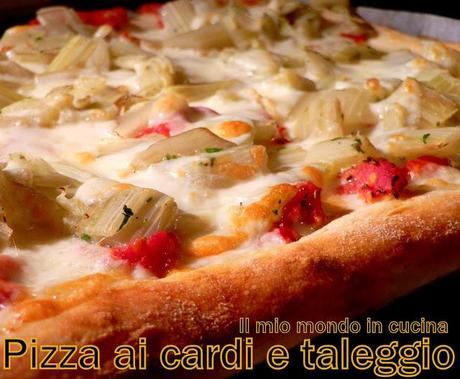 PIZZA CON CARDI E TALEGGIO