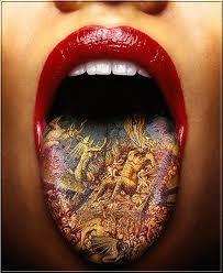 TATUAGGI SULLA LINGUA