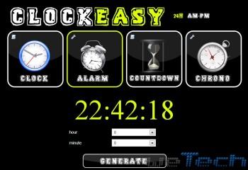 Clockeasy: creare orologi e countdown per il proprio sito ed utilizzare sveglie e cronometri da browser