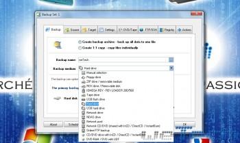 Z-DBackup: software per effettuare backup su qualsiasi unità