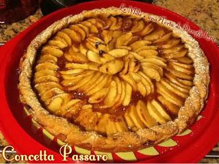 CROSTATA DI MELE ANNURCHE CON MARMELLATA DI ALBICOCCHE