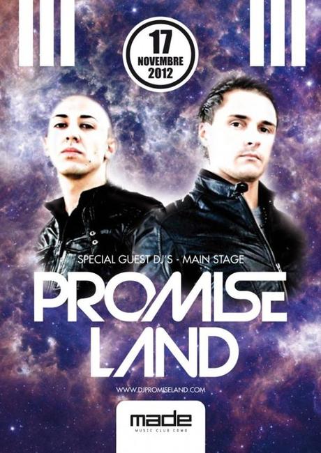 17/11 al Made Club (Como) arrivano i Promise Land, top duo italiano che fa ballare il mondo e remixa gli Swedish House Mafia