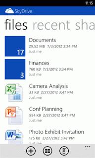 Nuova versione di SkyDrive per WP8