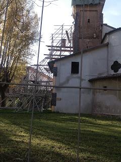 foto chiesa di Medolla terremotata