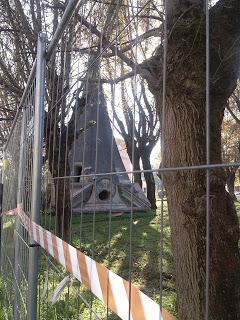 foto chiesa di Medolla terremotata