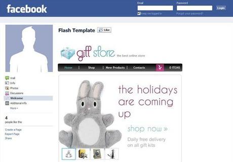 Raccolta di Facebook Shop Templates