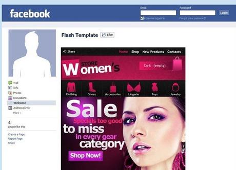 Raccolta di Facebook Shop Templates