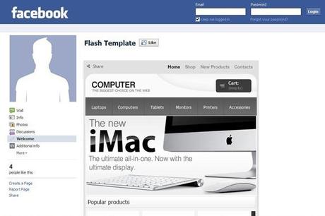 Raccolta di Facebook Shop Templates