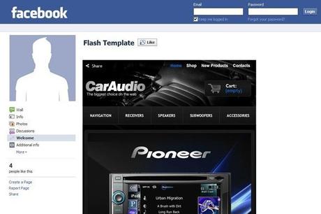 Raccolta di Facebook Shop Templates