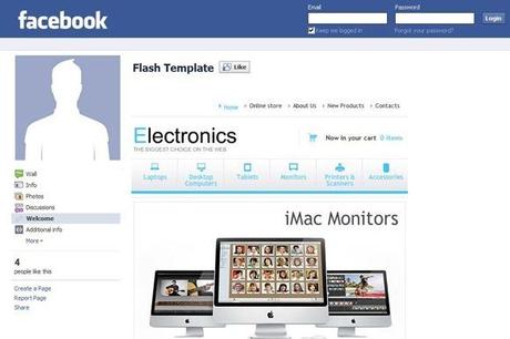 Raccolta di Facebook Shop Templates