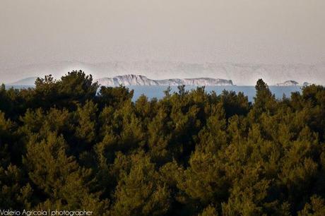 NUOVE FOTO DELLA CROAZIA VISTA DAL GARGANO (ISCHITELLA)