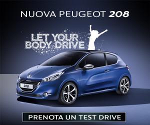 Gratis Test Drive Gratuito  Peugeot 208