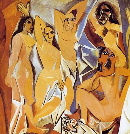 Picasso - Les demoiselles d'Avignon